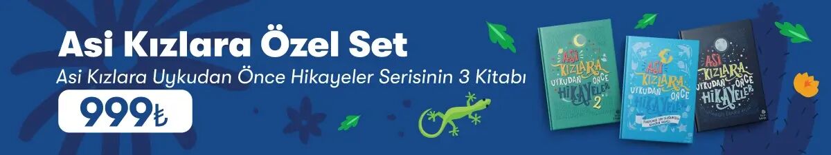Kampanyalarımız - Asi Kızlara &Ouml;zel Set - 3 Kitap 999 TL