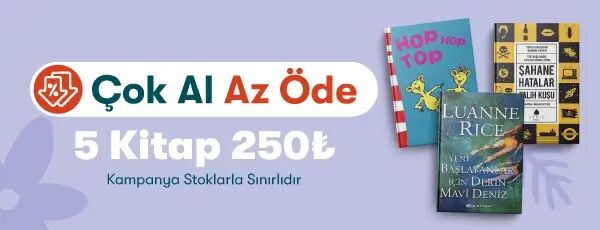 Kampanyalarımız - &&Ccedil;ok Al Az &Ouml;de 5 Kitap 250 TL!