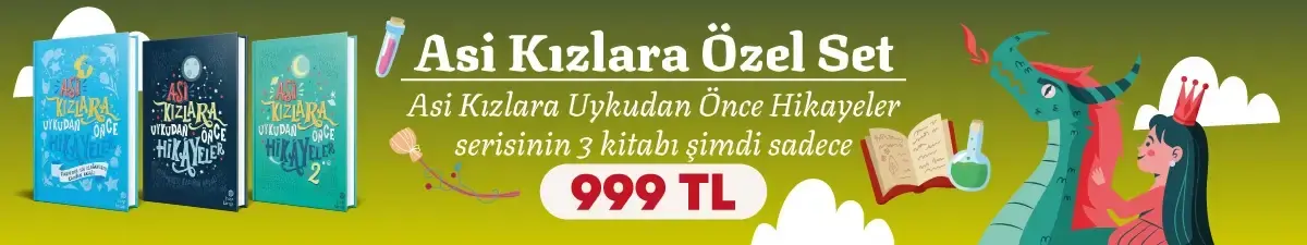 Kampanyalarımız - Asi Kızlara Özel Set - 3 Kitap 999 TL
