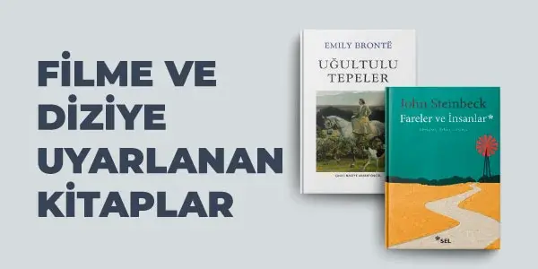 2025'e Merhaba Kampanyası - Film ve Diziye Uyarlanan Kitaplar