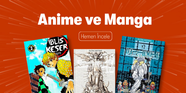 Kasım Ayı Fırsat Ayı Kampanyası - Anime Manga ve &Ccedil;izgi Roman Kitapları
