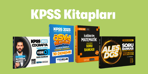 Kasım Ayı Fırsat Ayı Kampanyası - KPSS Kitapları