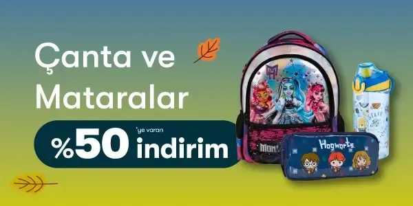 Tüm Okul İhtiyaçların Burada - Çanta ve Mataralar