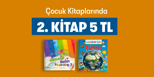 Nisan Ayı Fırsatları Kampanyası - &Ccedil;ocuk Kitaplarında 2. Kitap 5 TL
