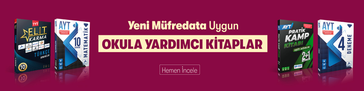 Nisan Ayı Fırsatları Kampanyası - Yeni M&uuml;fredata Uygun Okula Yardımcı ve Sınavlara Hazırlık Kitapları