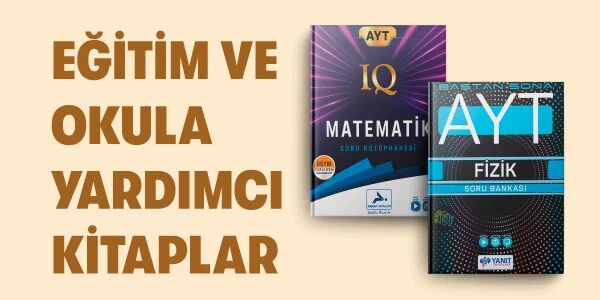 Okula D&ouml;n&uuml;ş Fırsatları Kampanyası - Okula Yardımcı ve Sınavlara Hazırlık Kitapları Kampanyası