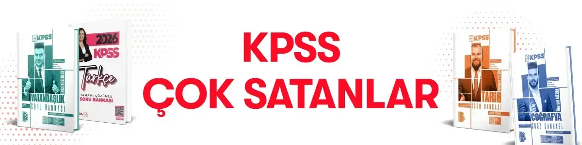 KPSS Sınavı Kategorileri - KPSS Çok Satanlar