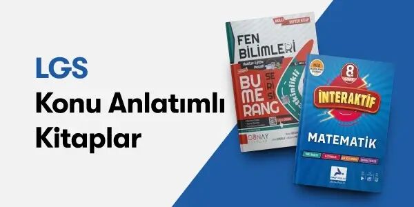LGS Kitapları - LGS Konu Anlatımlı Kitaplar