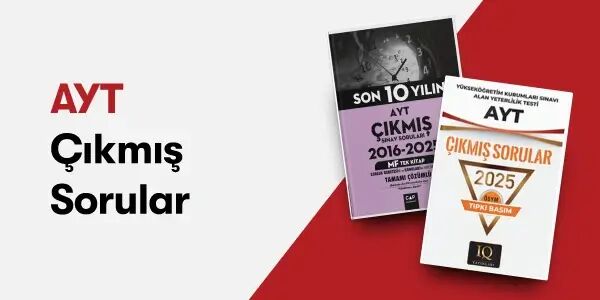 TYT ve AYT Kitapları - AYT &Ccedil;ıkmış Sorular