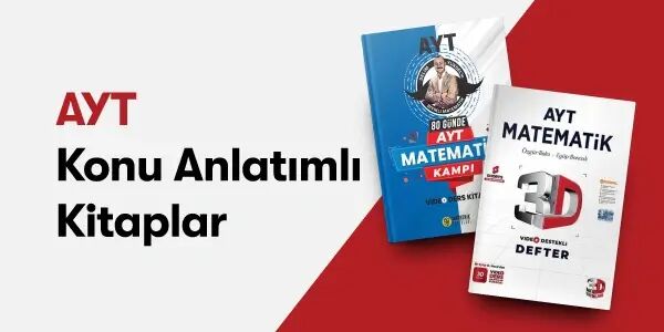 TYT ve AYT Kitapları - AYT Konu Anlatımlı Kitaplar