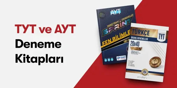 TYT ve AYT Kitapları - TYT-AYT Deneme Kitapları