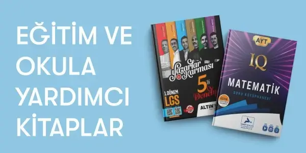 Okula D&ouml;n&uuml;ş Fırsatları - Eğitim ve Okula Yardımcı Kitaplar