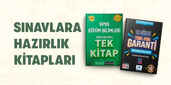 Ramazan Fırsatları Kampanyası - Sınavlara Hazırlık Kitapları Kategorileri