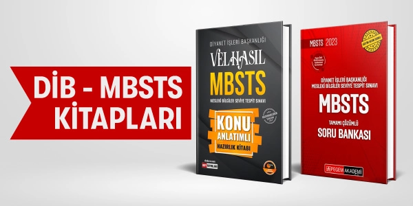 Sınavlara Hazırlık Kitapları - DİB - MBSTS - DHBT Sınav Kitapları