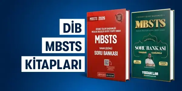 Sınavlara Hazırlık Kitapları - DİB - MBSTS - DHBT Sınav Kitapları