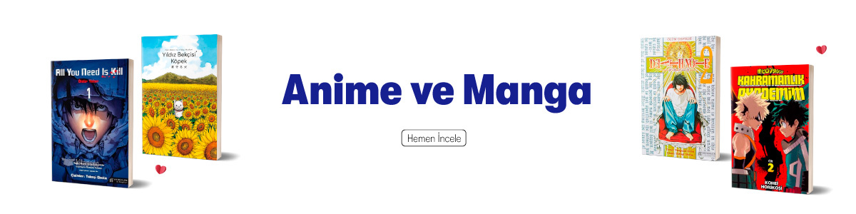 Şubat Ayı Sevgi Ayı Kampanyası - Anime - Manga ve &Ccedil;izgi Roman Kitapları