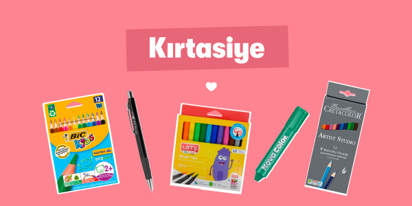 Şubat Ayı Sevgi Ayı Kampanyası - Kırtasiye &Uuml;r&uuml;nleri