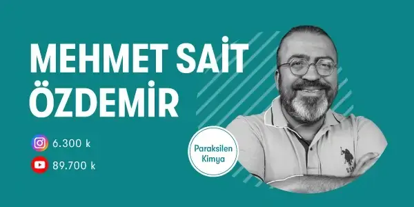 TYT-AYT Fenomen Hocalar - Mehmeh Sait Özdemir - Paraksilen Kimya