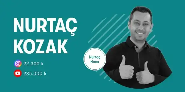 TYT-AYT Fenomen Hocalar - Nurtaç Kocak - Nurtaç Hoca