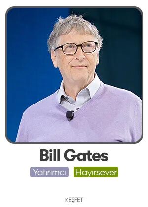 D&uuml;nyaca &Uuml;nl&uuml; İsimlerden Kitap &Ouml;nerileri - Bill Gates
