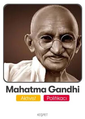 D&uuml;nyaca &Uuml;nl&uuml; İsimlerden Kitap &Ouml;nerileri - Mahatma Gandhi