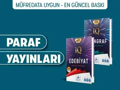 Hazırlık Kitapları Kampanyası - Paraf Yayınları