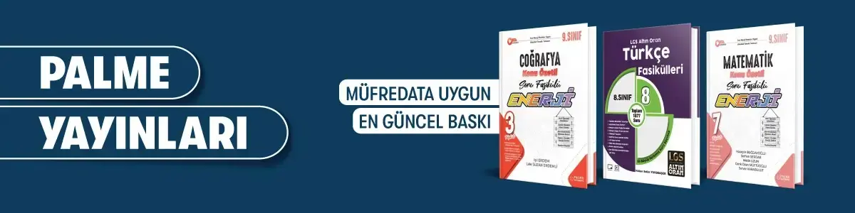 Hazırlık Kitapları Kampanyası - Palme Yayıncılık