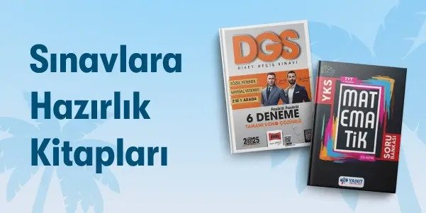 Yaz İndirimleri - Sınavlara Hazırlık Kitapları