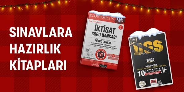 Yıl Sonu İndirimleri Kampanyası - Sınavlara Hazırlık Kitapları Kategorileri