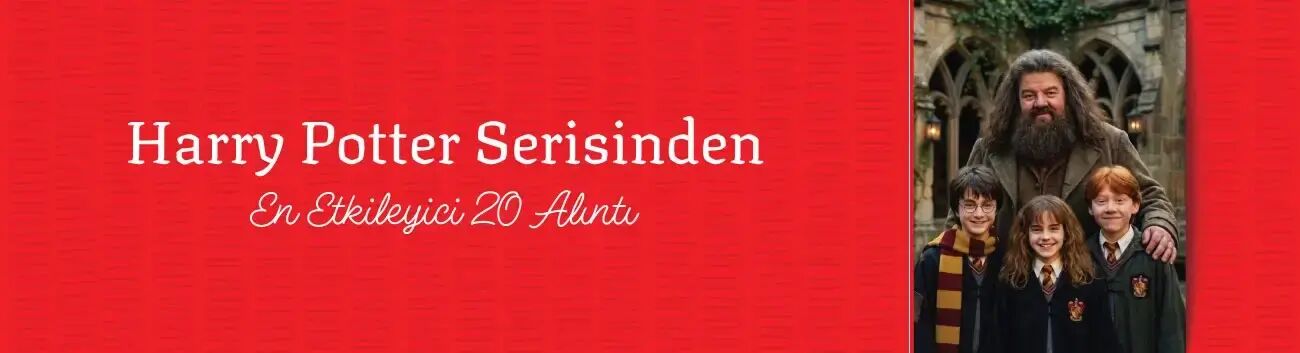 Harry Potter Serisinden En Etkileyici 20 Alıntı