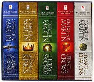 A Game of Thrones Set 5 Kitap İngilizce