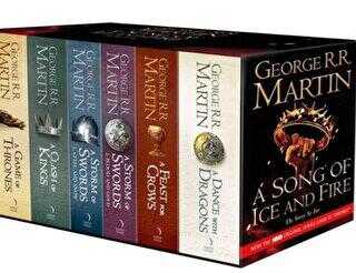 A Song Of Ice and Fire Box Set 6 Kitap Takım