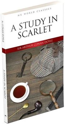 A Study in Scarlet - İngilizce Roman kapağı