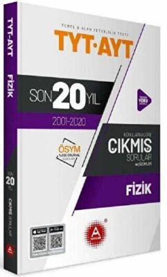 A Yayınları TYT AYT Fizik Son 20 Yıl Konu Konu Tamamı Çözümlü Çıkmış Sorular - 1