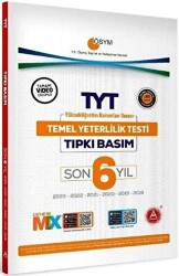 A Yayınları TYT Son 6 Yıl Tıpkı Basım Çıkmış Sorular - A Yayınları