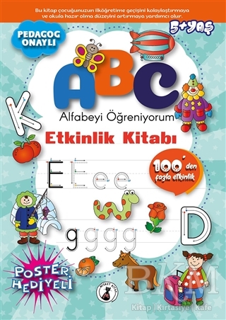 Abc - Alfabeyi Öğreniyorum - Misket Kitap