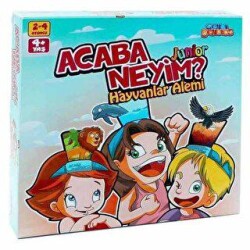 Acaba Neyim Junior Hayvanlar Alemi - Samatlı Oyuncak