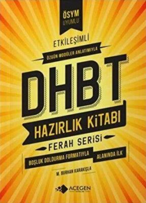 ACEGEN Yayınları Boşluk Doldurmalı DHBT Hazırlık Kitabı - 1