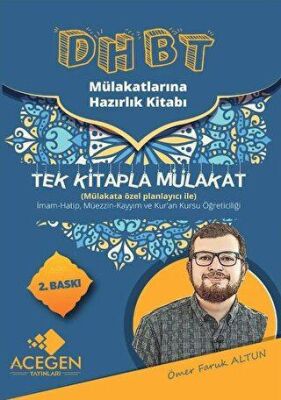DHBT Mülakatlarına Hazırlık Kitabı - 1