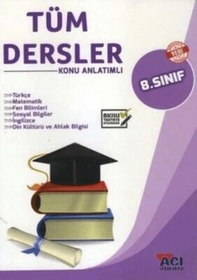 Açı Yayınları 8. Sınıf LGS Tüm Dersler Konu Anlatımlı - 1