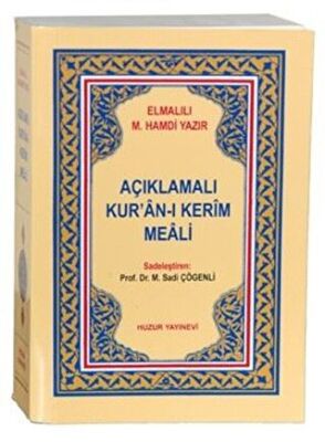 Açıklamalı Kur’an-ı Kerim Meali Küçük Boy kapağı
