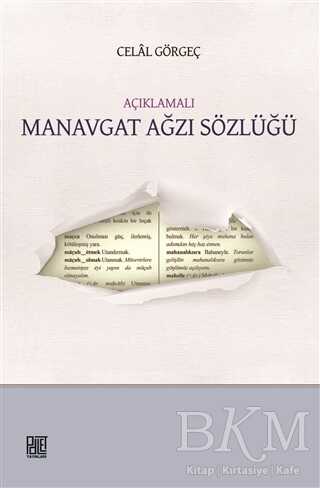 Açıklamalı Manavgat Ağzı Sözlüğü - 1