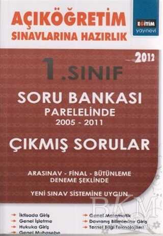 Eğitim Yayınevi Açıköğretim Sınavlarına Hazırlık 1. Sınıf 2012 - Eğitim Yayınevi