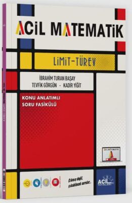 Acil Matematik Limit Türev - 1