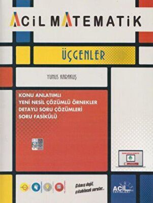 Acil Yayınları Acil Matematik Üçgenler Konu Anlatımlı Soru Fasikülü - 1