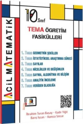 Acil Yayınları 10. Sınıf Acil Matematik Tema Öğretim Fasikülleri - 1