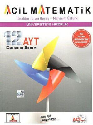 Acil Yayınları AYT Matematiğin İlacı 12 Denemeleri Özel Baskı - 1