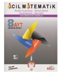 Acil Yayınları AYT Matematik 8 li Deneme Sınavı - Acil Yayınları