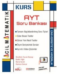 Acil Yayınları AYT Matematik KURS Soru Bankası - Acil Yayınları