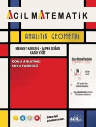 Acil Yayınları TYT AYT Analitik Geometri Konu Anlatım Soru Fasikülü - Acil Yayınları